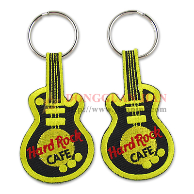 hot product embroidered keychain